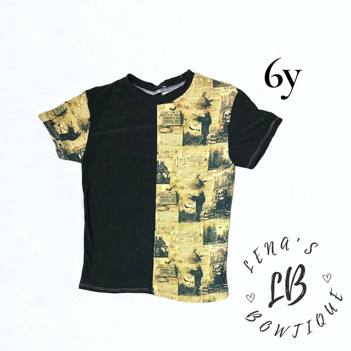 6y CB Lounge Tee-Vintage Halloween