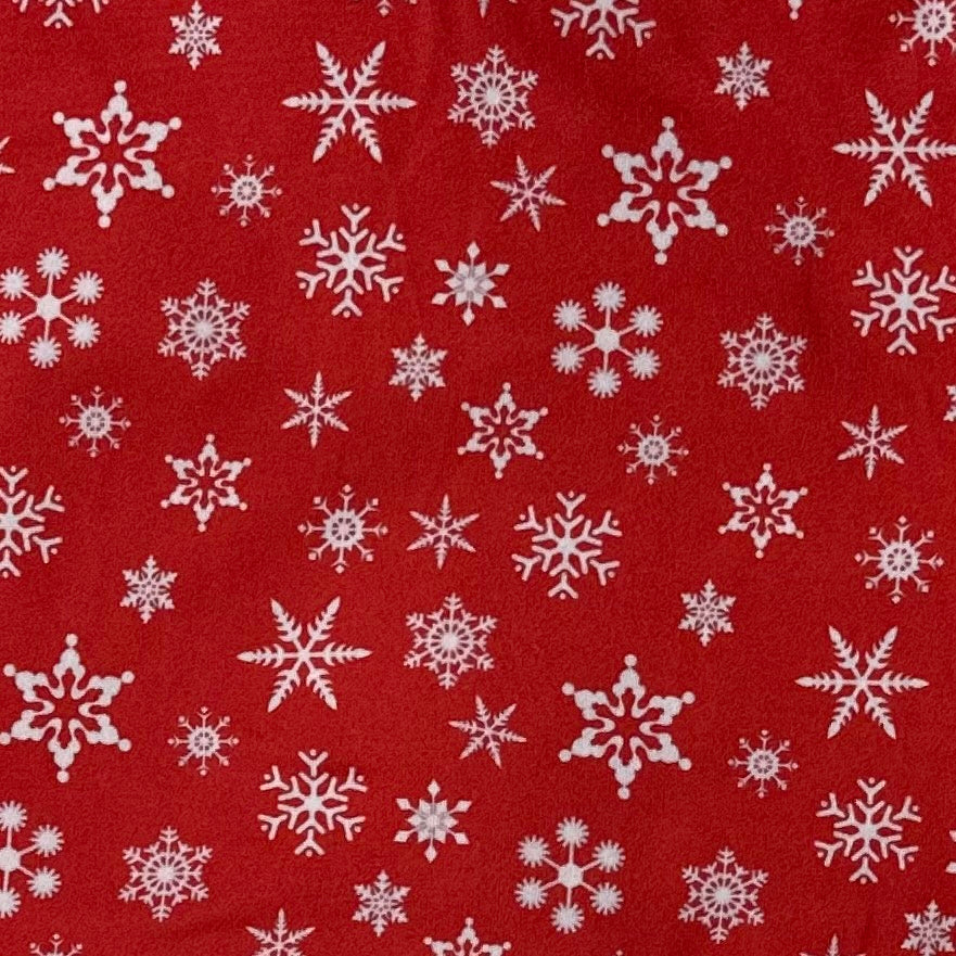 Red Snowflake Christmas