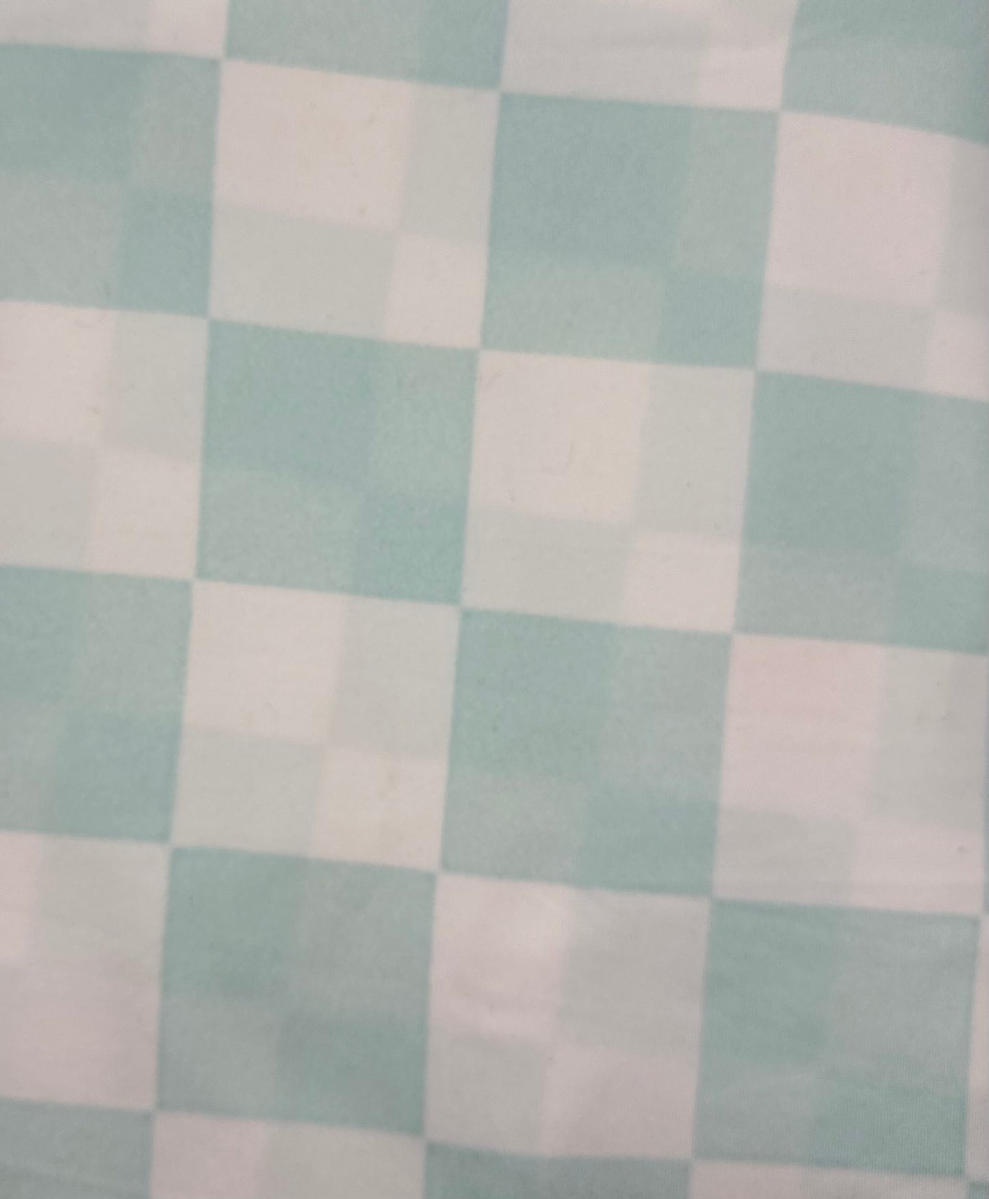 Light Blue & White Checker