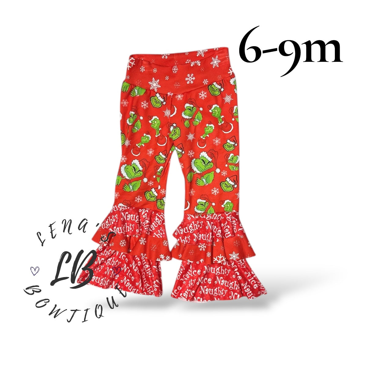 6-9m Boujee Bells-G Naughty/Nice