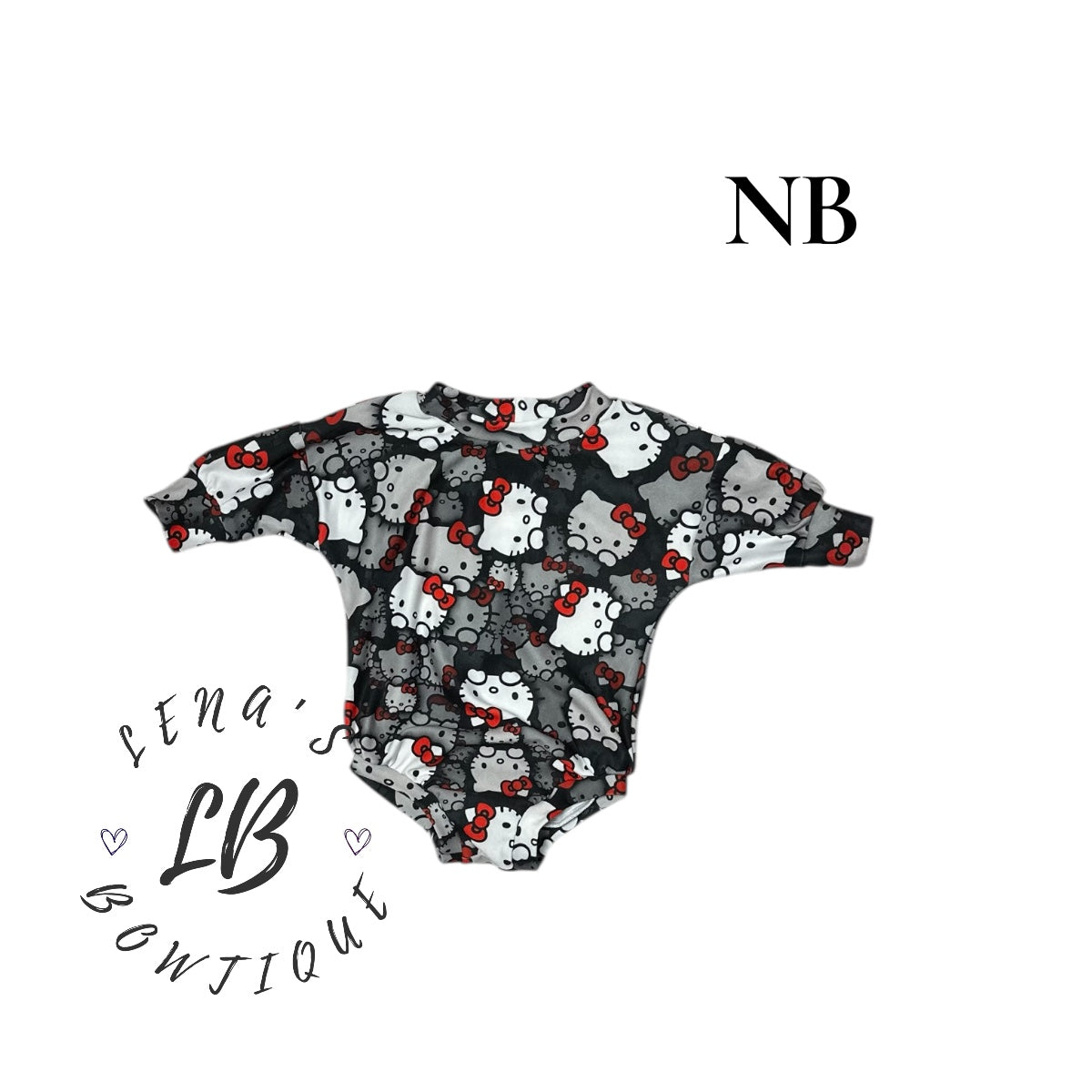 NB Sweater Romper-Hello Kitty
