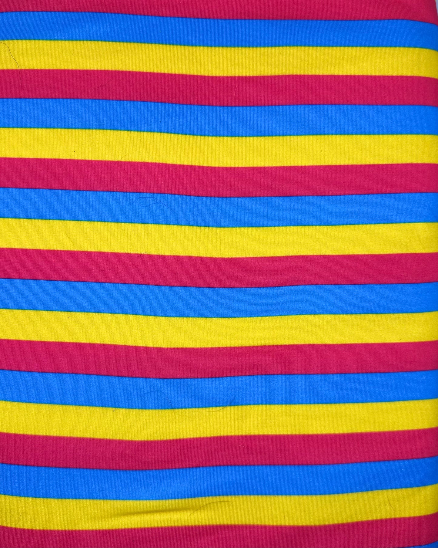 Red Yellow Blue Stripes-J3