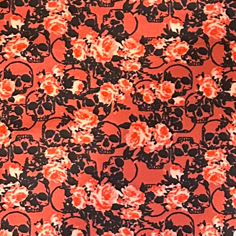 Flowers & skulls-B2