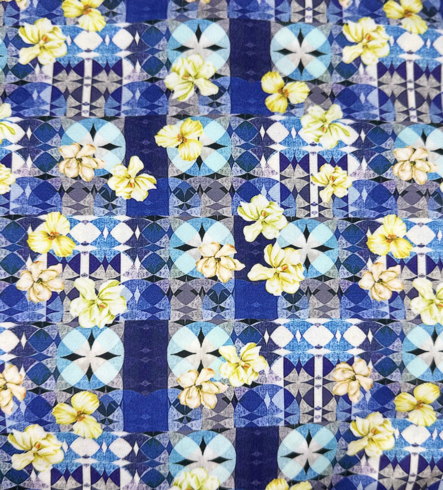 Blue-White Floral-F3