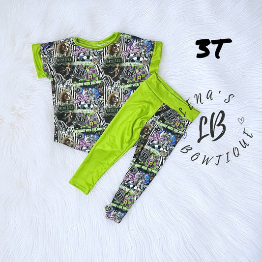 3T CB Slate Pant Set-Beetlejuice