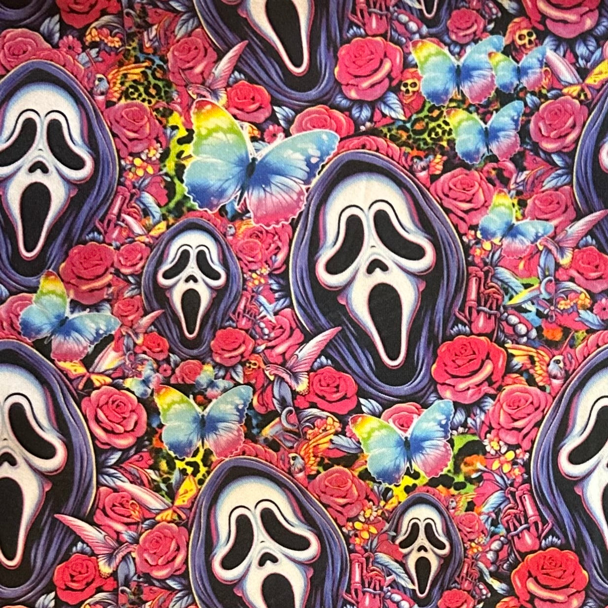 Ghost Face Floral-B3