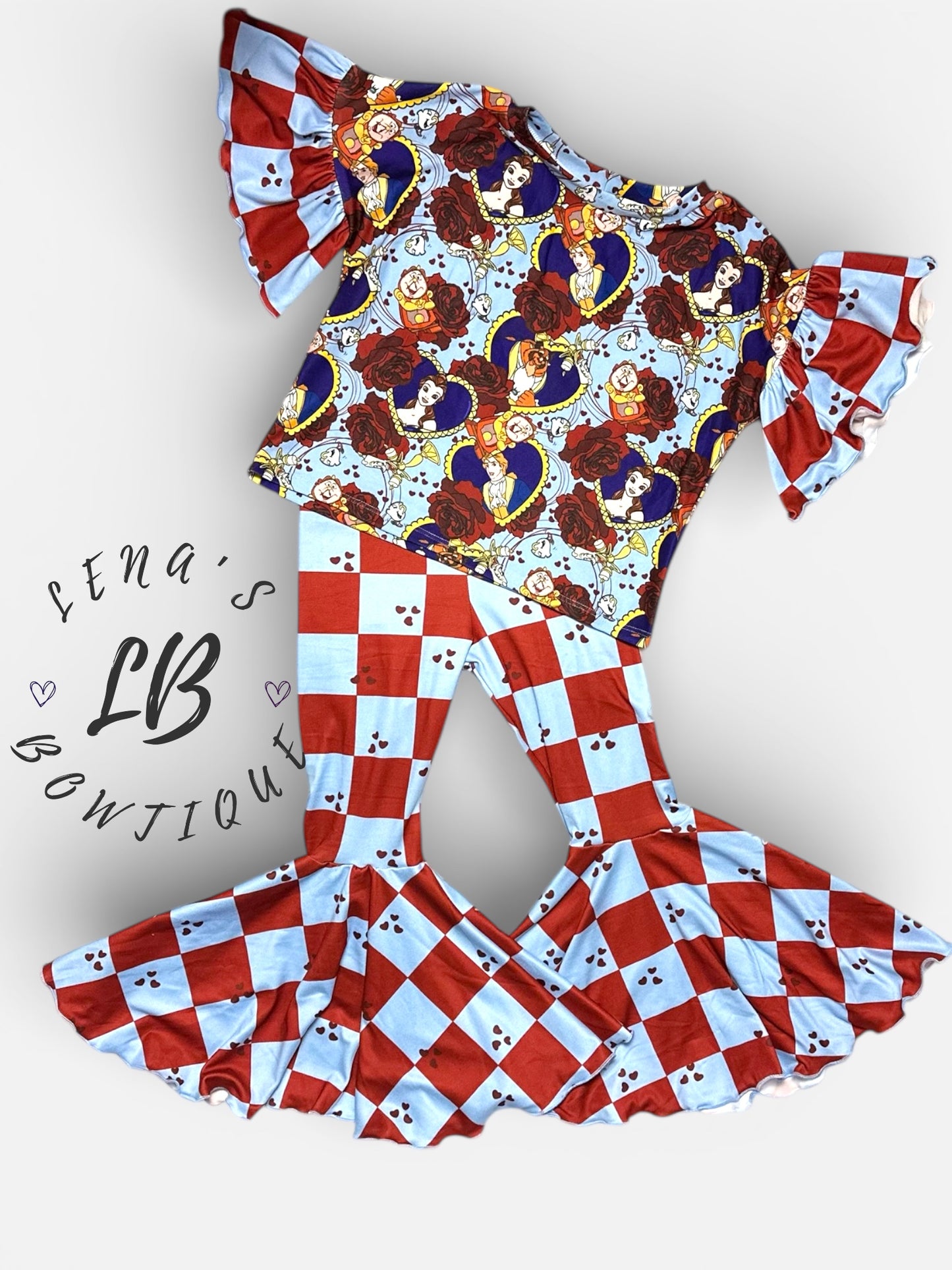 3T Ruffle Tee & Bells