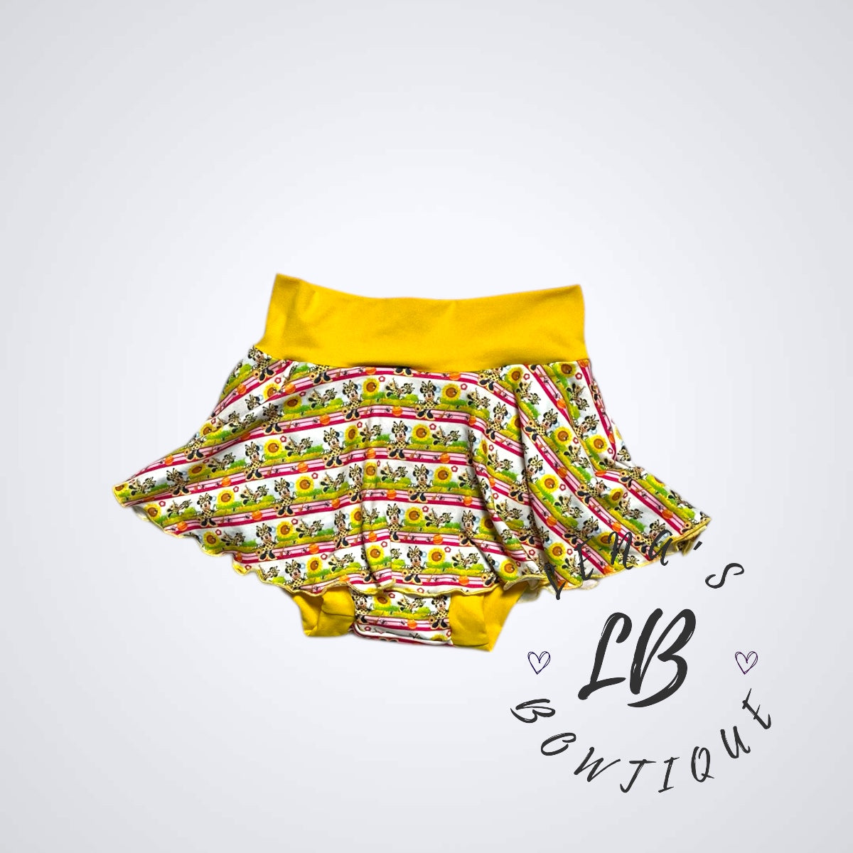3T Skirted Bummies-Minnie