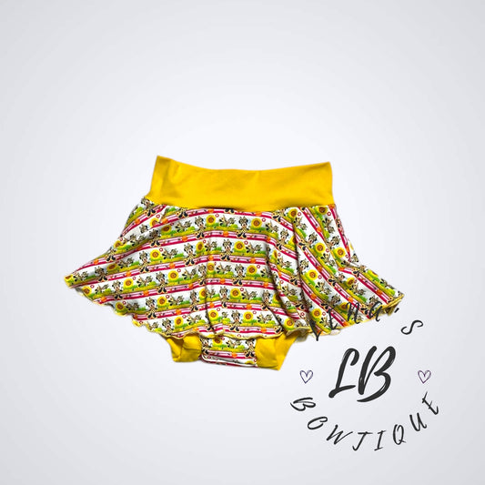 3T Skirted Bummies-Minnie