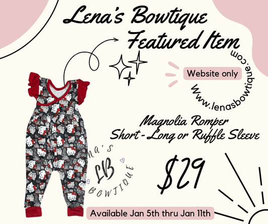 Featured Item Magnolia Pant Romper