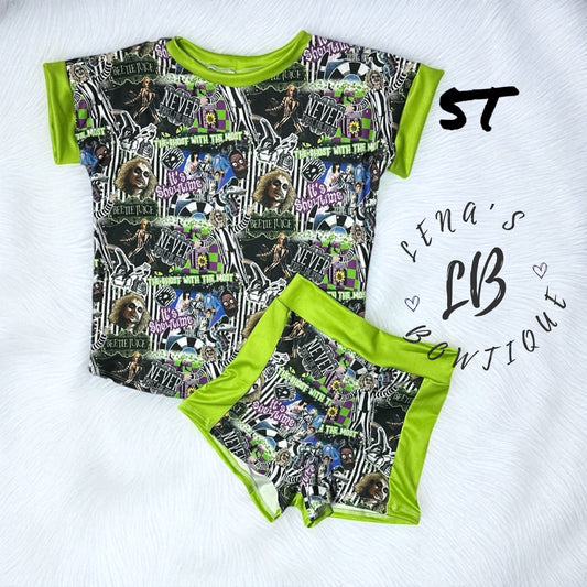 5T Slate Short Set-Beetlejuice