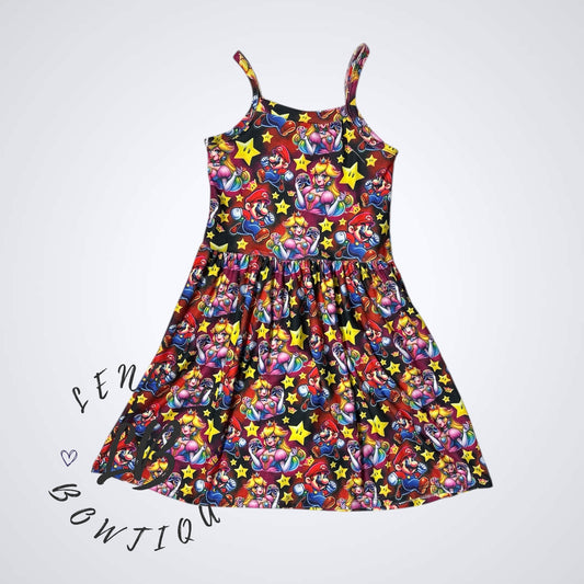 6y Cami Dress-Mario