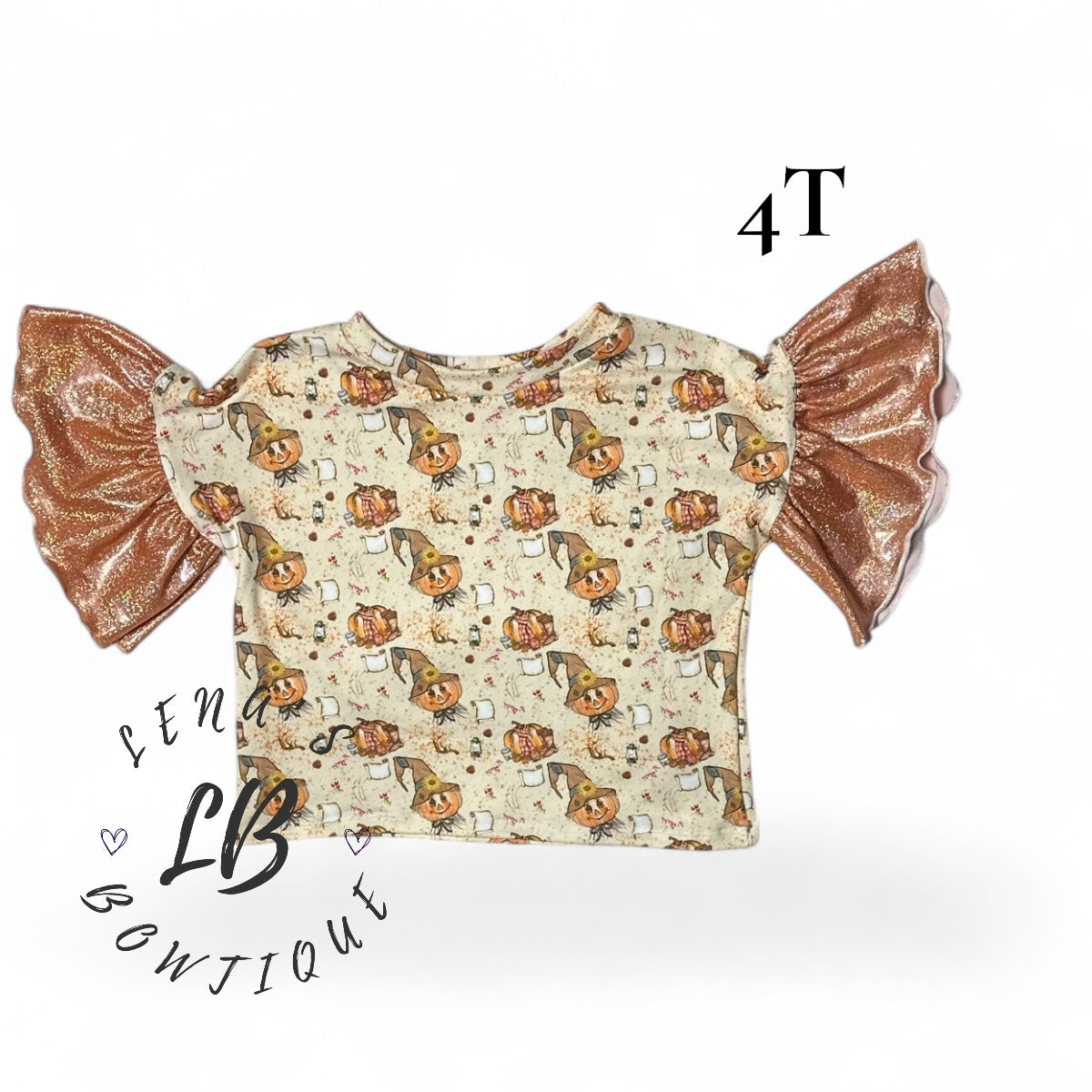 4T Ruffle Tee- Fall