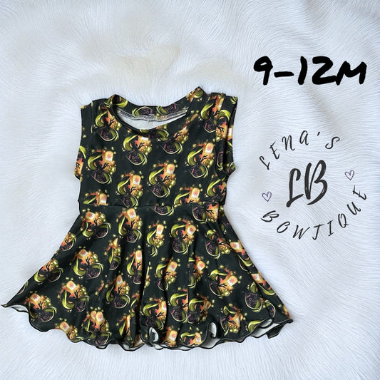 9-12m Tank Peplum-Rapunzel