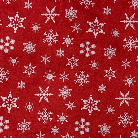 Red Snowflake Christmas