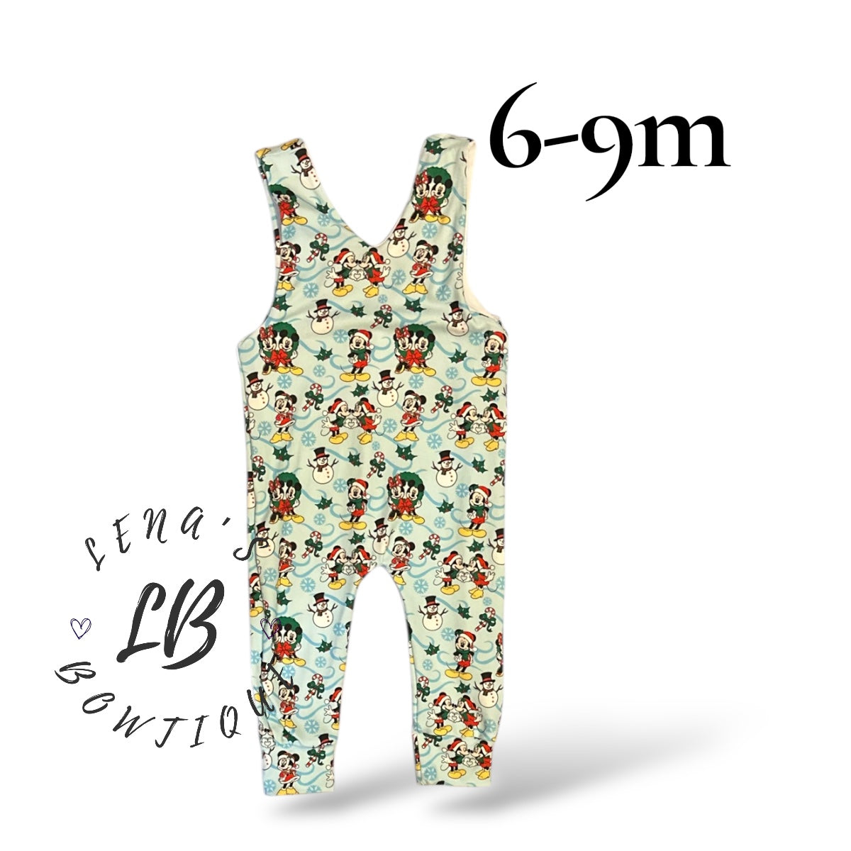 6-9m Tank Romper-Mickey