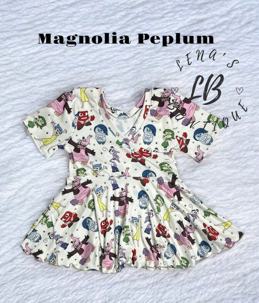 Magnolia Crossback Peplum
