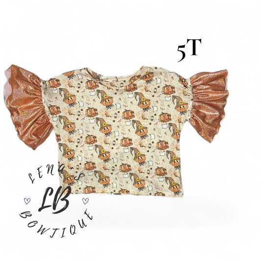 5T Ruffle Tee- Fall