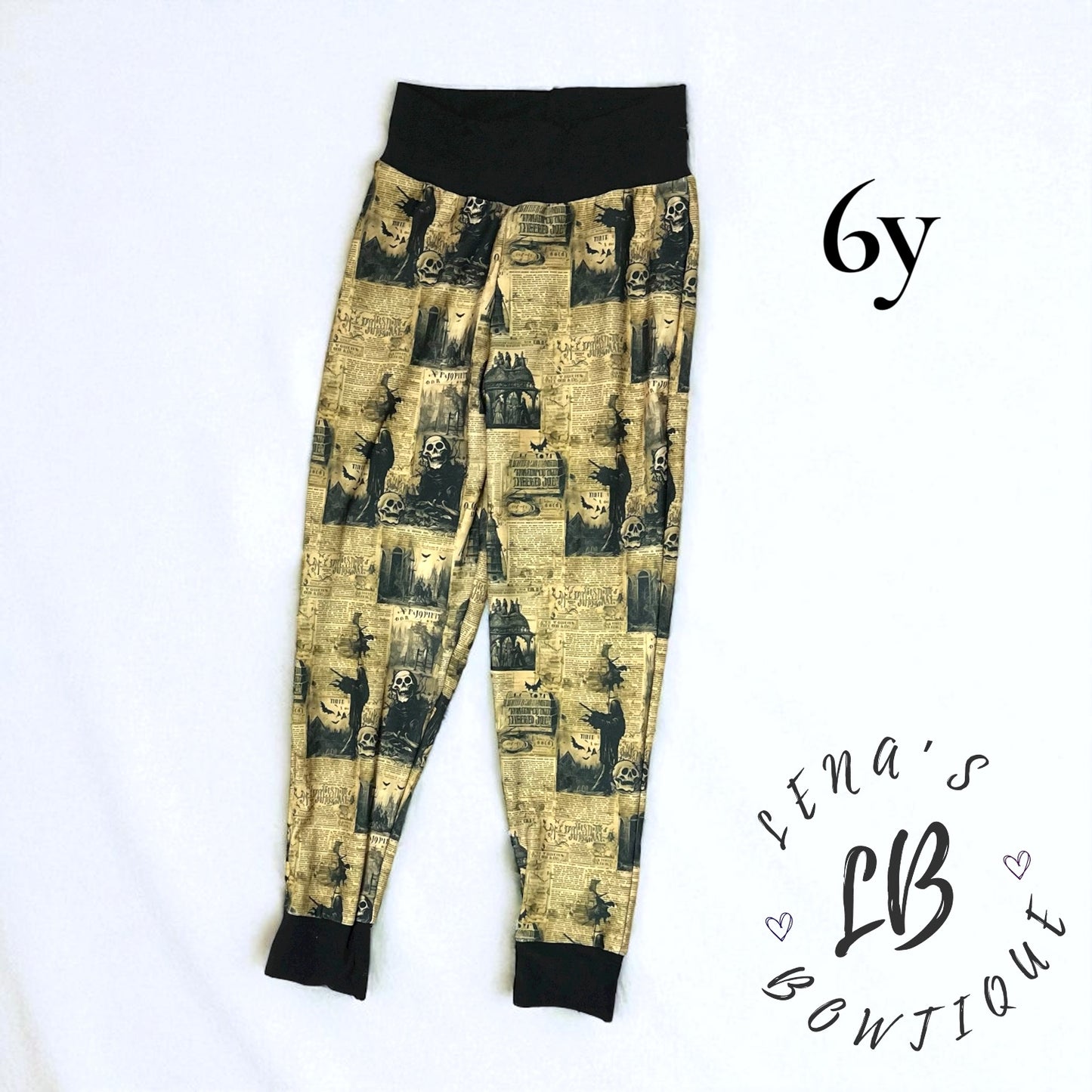 6y Joggers-Vintage Halloween