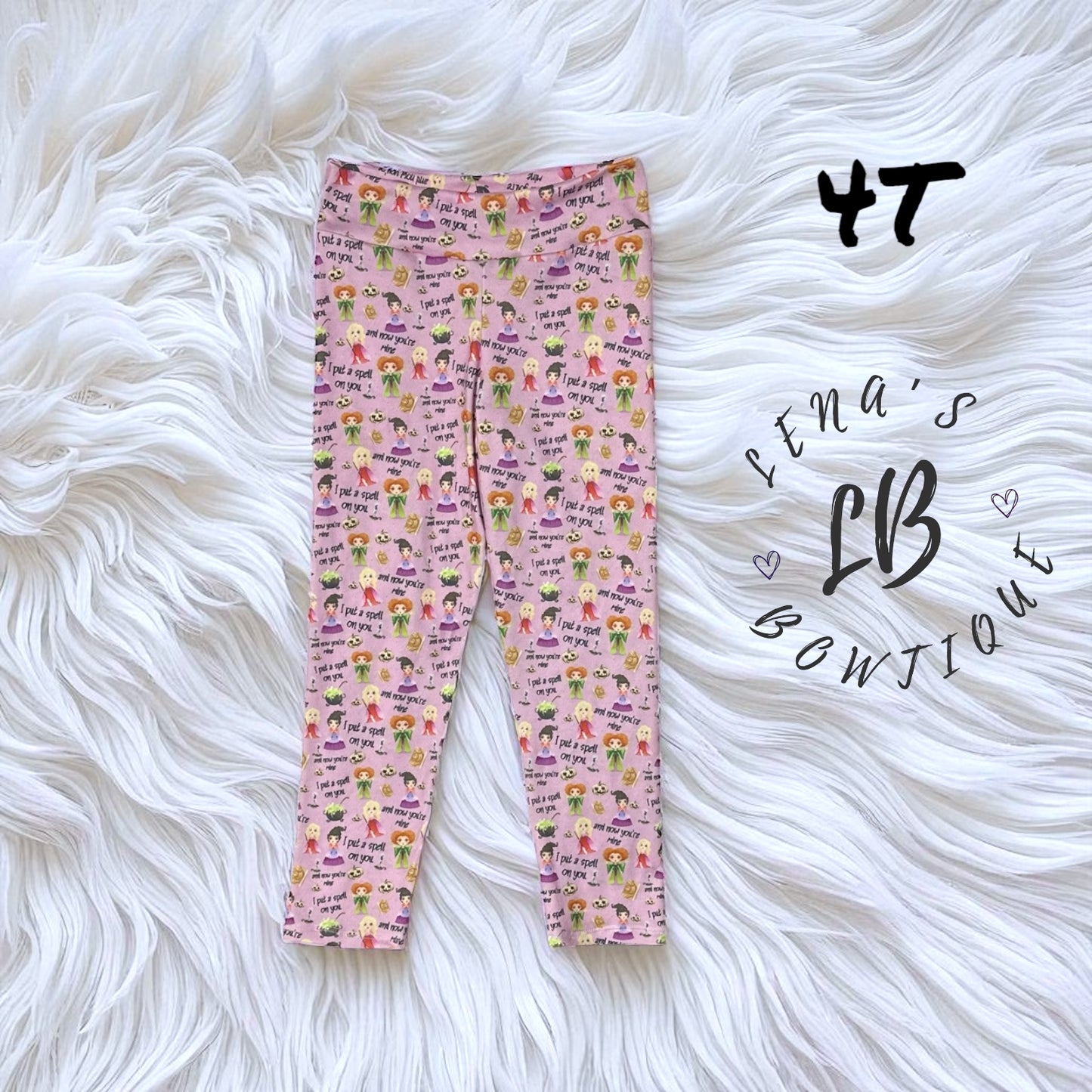 4T Leggings- Hocus Pocus