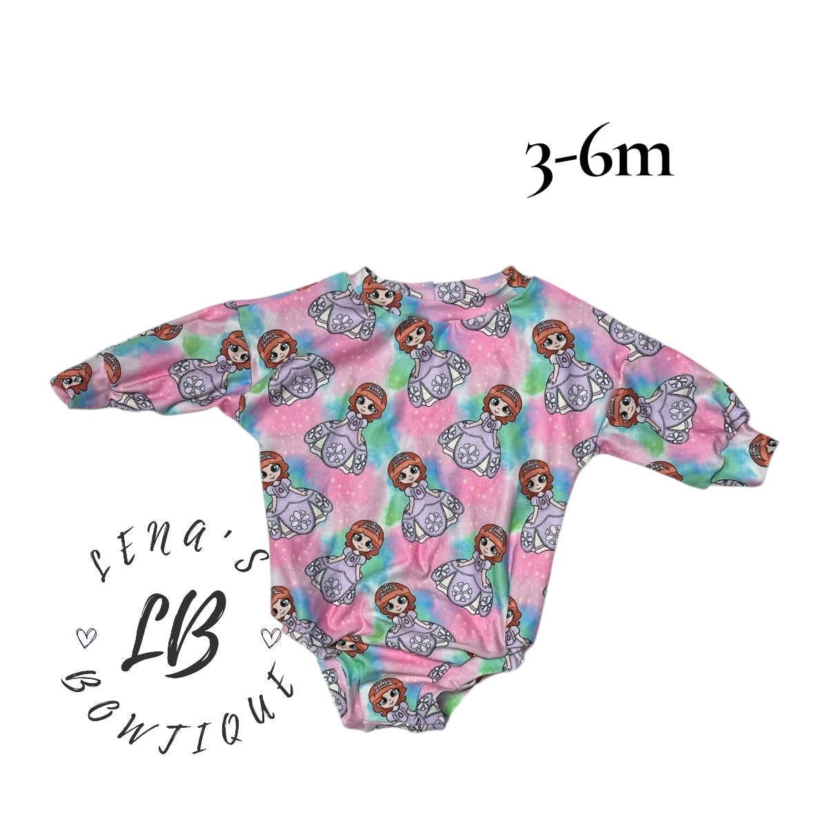 3-6m Sweater Romper-Sophia