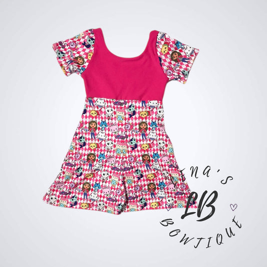 3T Petal Short Romper-Gabby