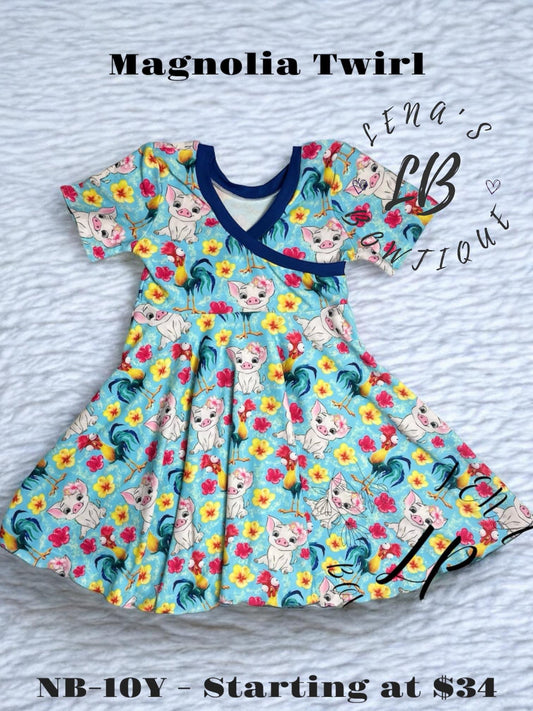 Magnolia Crossback Twirl